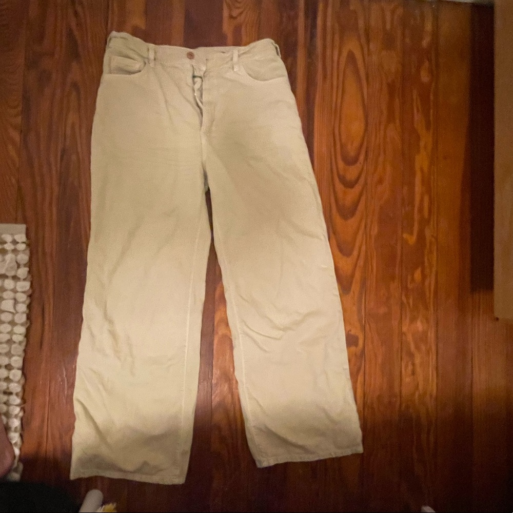 Anthropologie beige pants